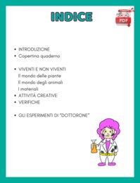 IL SUPER QUADERNO DI SCIENZE: Viventi e non viventi