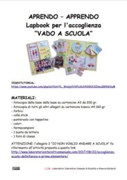 LAPBOOK PER L’ACCOGLIENZA “VADO A SCUOLA” - SCUOLA PRIMARIA