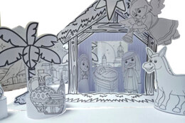 🎄 Presepe di Carta 3D – Un’attività didattica creativa per il Natale