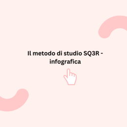 Il metodo di studio SQ3R - infografica
