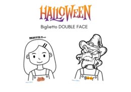 Halloween - Biglietto DOUBLE FACE