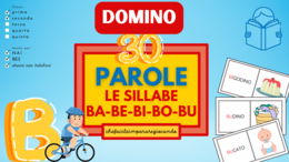 LE SILLABE BA BE BI BO BU - DOMINO - VIDEO