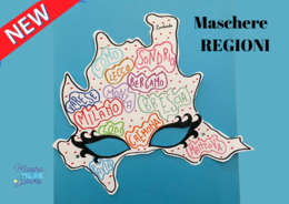 Carnevale e geografia: maschere sagome regioni