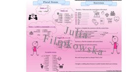 Plural/ Plurality/ Grammar/ Worksheet/ Theory/ Practice/ Package/ Set of tasks/ Primary school/ Adults/ Primary school 1-3/ Grammar/ Plurale/ Pluralità/ Grammatica/ Foglio di lavoro/ Teoria/ Pratica/ Pacchetto/ Compiti/ Scuola primaria/ Adulti/ Scuola pr