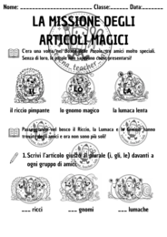 Gli Articoli nel Bosco Incantato