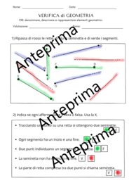 Quaderno GEOMETRIA classe terza PRIMA PARTE