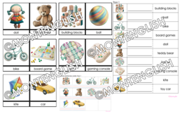 Vocabulary Enrichment Set: Toys 1
