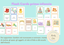 Flash Cards Educative 0-3 anni: Routine, Autonomie e Giochi al Nido PDF