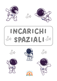 Incarichi di classe a tema spazio