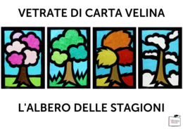 Vetrate albero quattro stagioni
