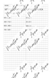 Verifica quadrimestrale di matematica – Classe 3ª primaria
