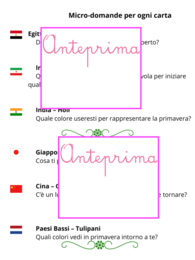 Primavera nel mondo: carte, attività didattiche, geografia e intercultura- bambini (5-8 anni)