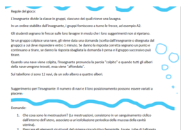Gioco delle navi - sistema riproduttivo