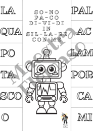 Paco e la divisione in sillabe - minibook