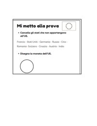 Mi metto alla prova: UE e ONU