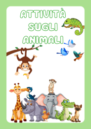 Attività sugli animali: giochi vari e conteggio