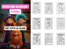 Copertine quaderni Storia per tutte le classi