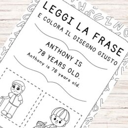 Prime frasi in inglese per bambini