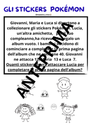 DIVERTIAMOCI A RISOLVERE ALCUNE SITUAZIONI...PROBLEMATICHE