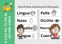 IL GIOCO DEL Sì E DEL NO - VERSIONE SCIENZE CLASSE QUINTA