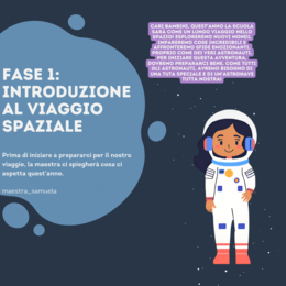 Accoglienza prima/seconda - "Il Grande Viaggio nello Spazio" 🌠