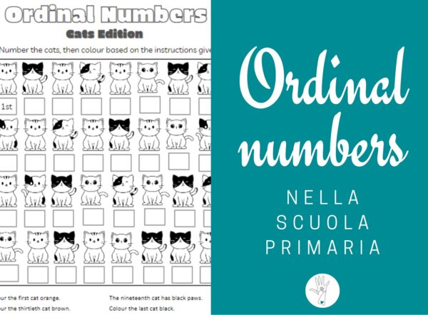 Ordinal numbers scuola primaria