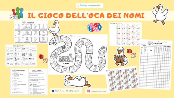 IL GIOCO DEL'OCA DEI NOMI