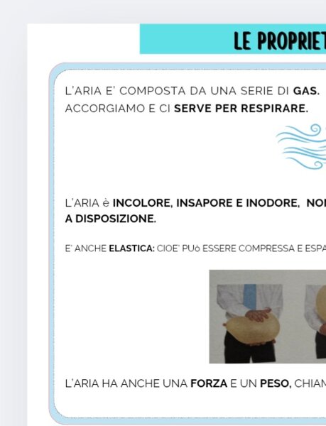 Le proprietà dell'acqua e la pressione atmosferica