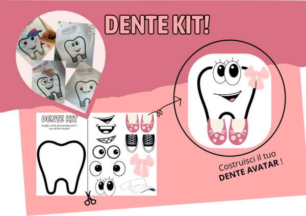 Dente kit - Crea il tuo Dente Avatar!