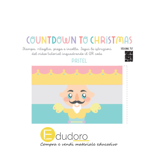 Countdown Avvento Pastel