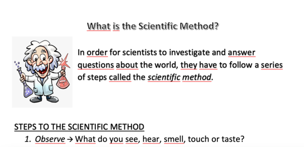 CLIL: What is a scientific method