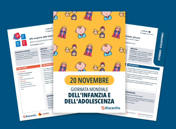 Giornata mondiale dell'infanzia e dell'adolescenza: spunti e schede didattiche a tema