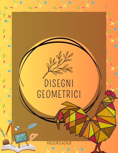 Animali geometrici da colorare