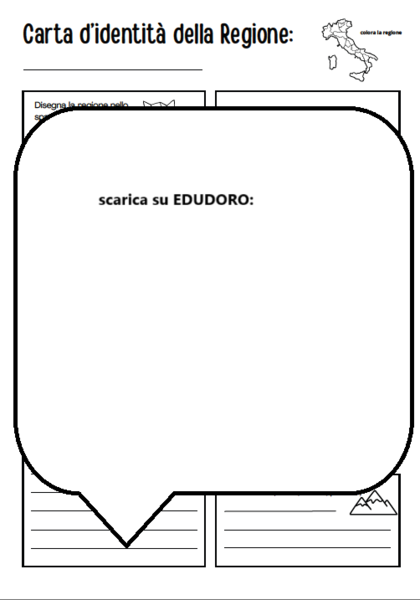 carta d'identità delle regioni