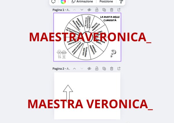 GIOCO PRIMO GIORNO DI SCUOLA - Ruota delle curiosità