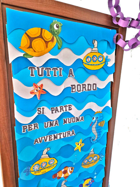 🌊 Decorazione dell’aula di fine anni