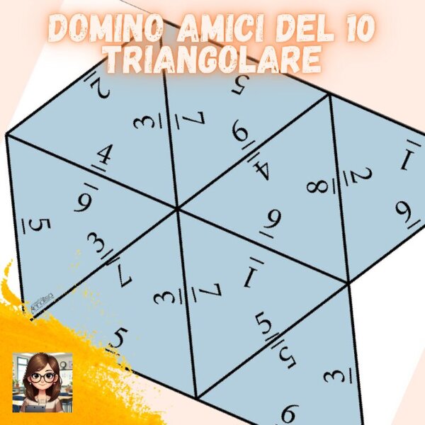Domino degli amici del 10 triangolare