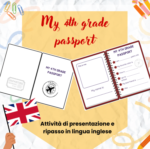 Inglese - Passaporto per la classe quarta