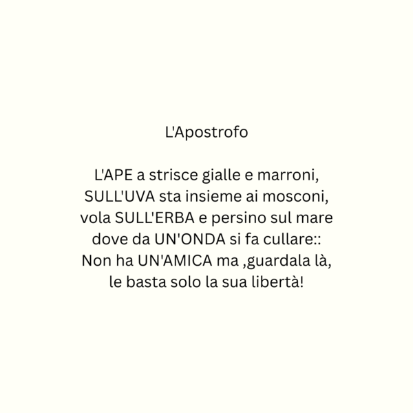 L'Apostrofo