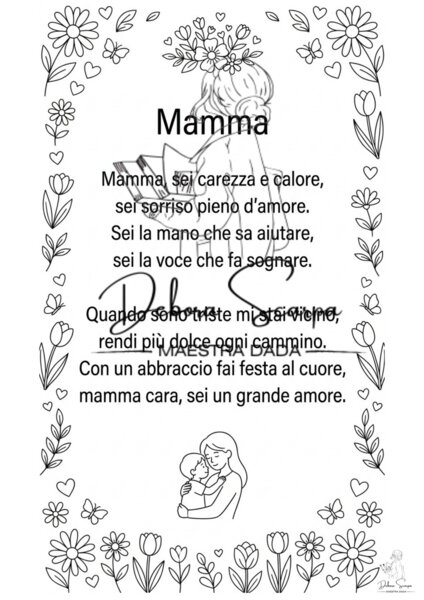 Poesia festa della mamma