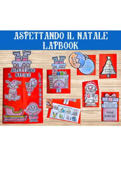 🎄 Lapbook "Aspettando il Natale" – Un progetto creativo per vivere la magia dell’attesa