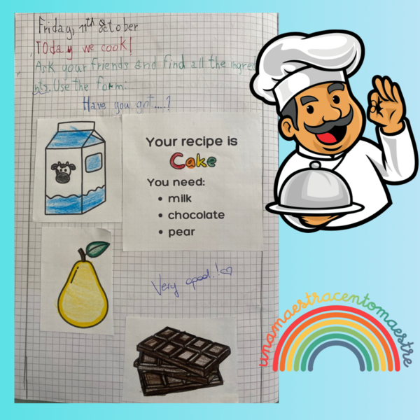 Food & Verb TO HAVE
