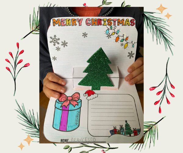 Biglietto di Natale popup
