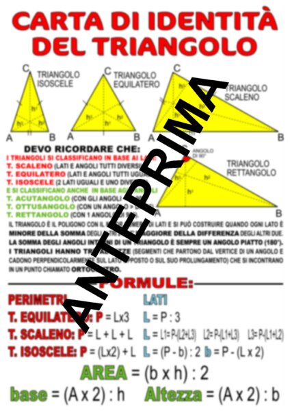 Carta di identità del triangolo