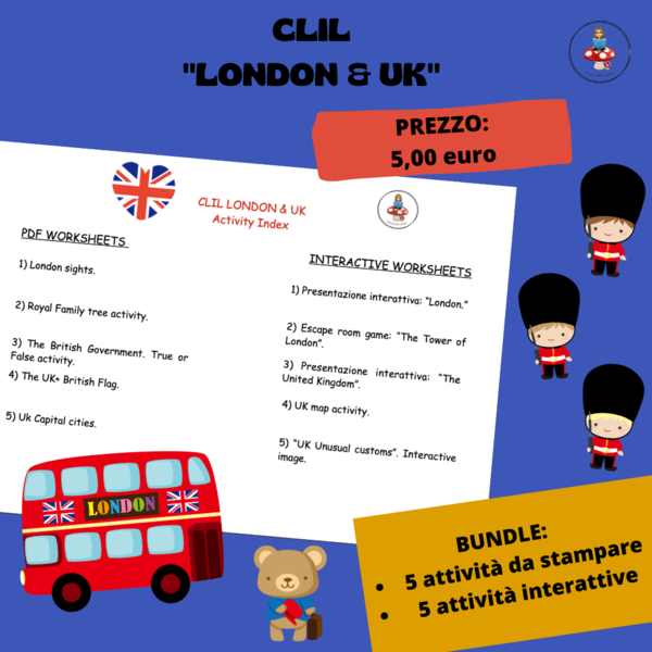 CLIL BUNDLE "London & Uk"