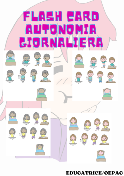 FLASH CARDS: AUTONOMIA GIORNALIERA