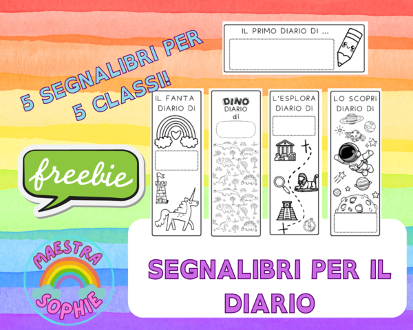 SEGNALIBRI PER OGNI CLASSE