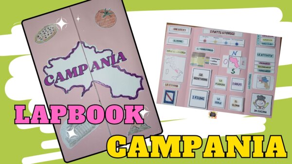 LAPBOOK LA CAMPANIA - Le regioni dell'Italia meridionale -