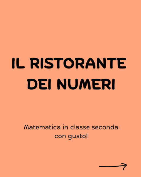 Matematica classe seconda - ristorante dei numeri