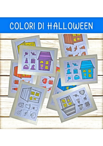 🎨 Il Gioco dei Colori di Halloween